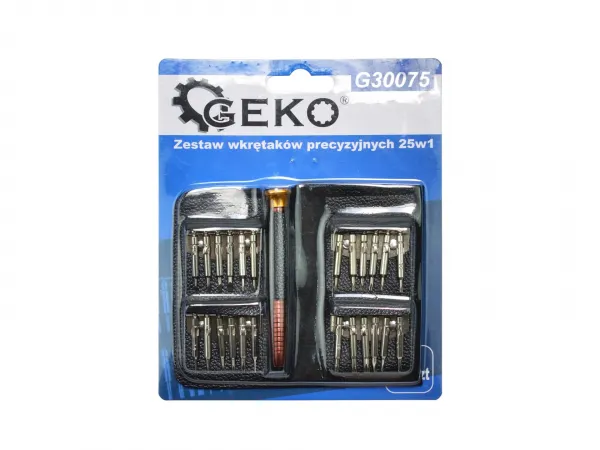 Geko Súprava presných skrutkovačov 25 v 1