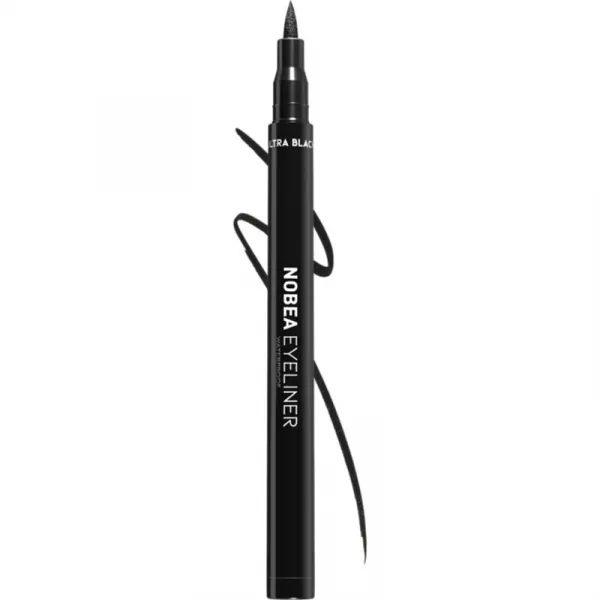 NOBEA Day-to-Day Liquid Pen Eyeliner vodeodolné očné linky v pere odtieň Ultra Black 1,1 ml