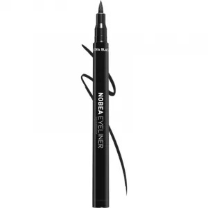 NOBEA Day-to-Day Liquid Pen Eyeliner vodeodolné očné linky v pere odtieň Ultra Black 1,1 ml