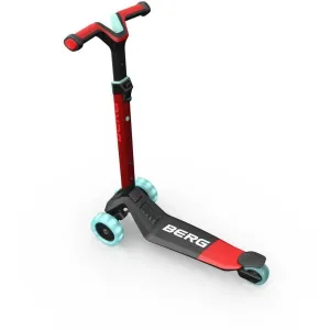 BERG NEXO FOLDABLE Skladacia kolobežka s tromi kolesami, červená, veľkosť