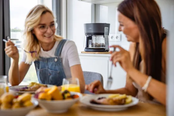 Teplovzdušná fritéza Lauben GlassSteamAir Fryer 4500BG
