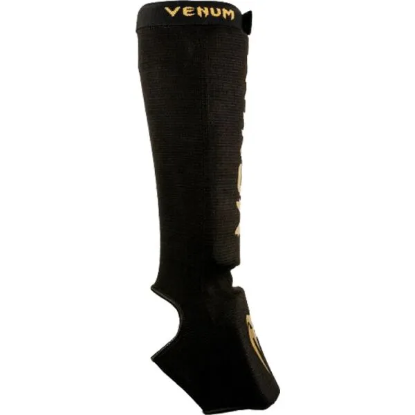 Venum KONTACT SHIN GUARDS Chrániče holení, čierna, veľkosť