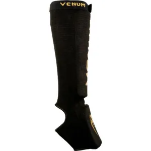 Venum KONTACT SHIN GUARDS Chrániče holení, čierna, veľkosť