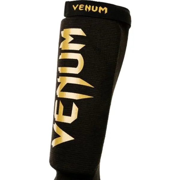 Venum KONTACT SHIN GUARDS Chrániče holení, čierna, veľkosť