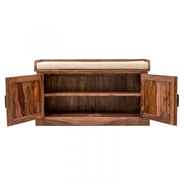 indickynabytok.sk - Botník Rami 105x60x40 indický masív palisander