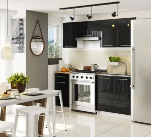 Ak furniture Kuchyňská skříňka Olivie S 60 cm bílá/grafit