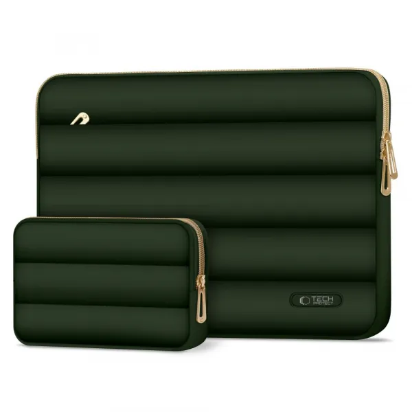 Tech-Protect Puffy MacBook 15"-16" - Army Green