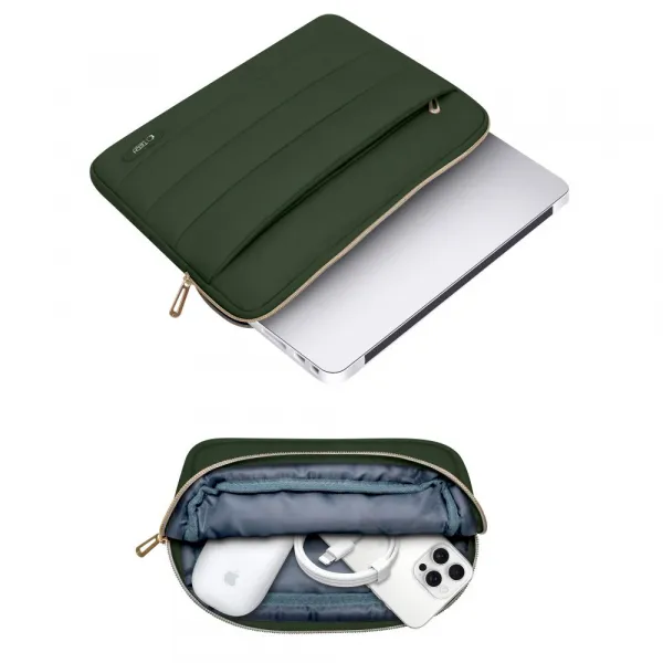 Tech-Protect Puffy MacBook 15"-16" - Army Green