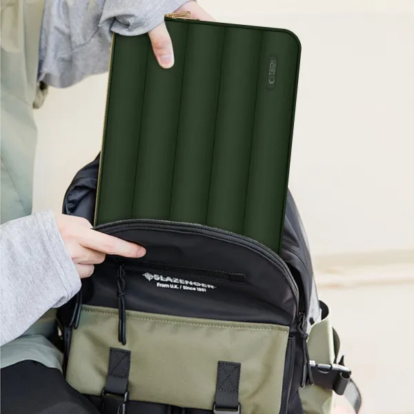 Tech-Protect Puffy MacBook 15"-16" - Army Green
