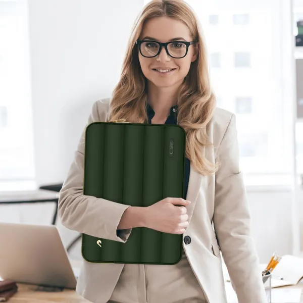 Tech-Protect Puffy MacBook 15"-16" - Army Green