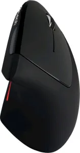 C-TECH myš VEM-09, vertikálna, bezdrôtová, 6 tlačidiel, čierna, USB nano prijímač