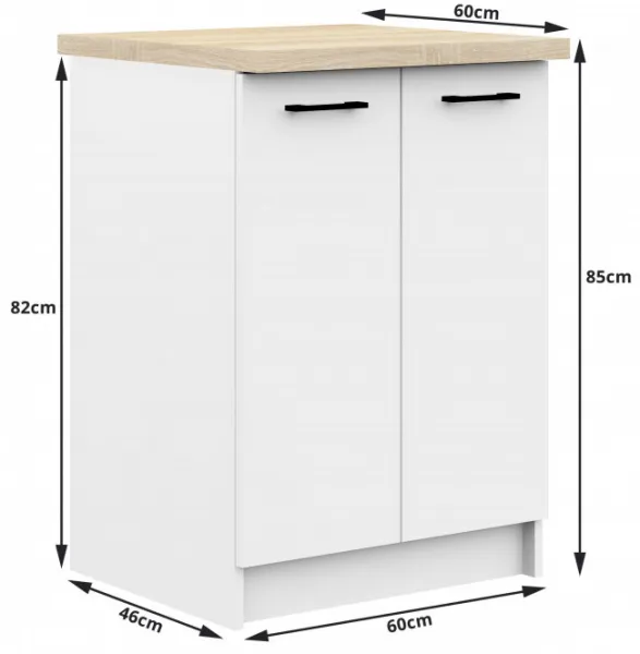 Kuchynská linka OLIWIA 2.4 m biela