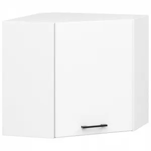 Ak furniture Kuchynská linka Olivie 3 m biela/betón/dub sonoma