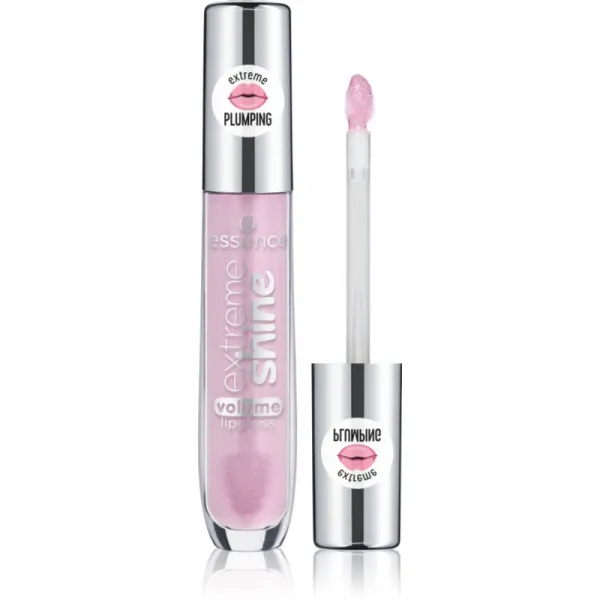 Essence Extreme Shine lesk na pery pre väčší objem odtieň 102 Sweet Dreams 5 ml