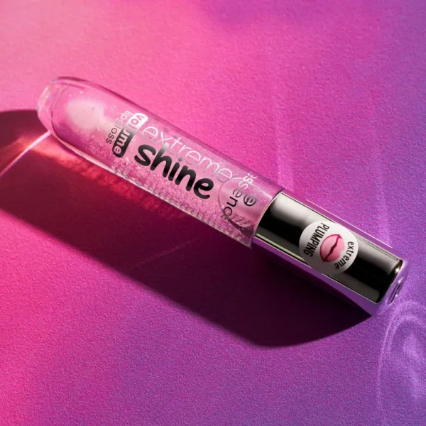 Essence Extreme Shine lesk na pery pre väčší objem odtieň 102 Sweet Dreams 5 ml