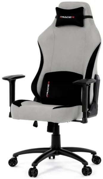 AUTRONIC herné kreslo ERacer KA-F12 SIL2 sivé