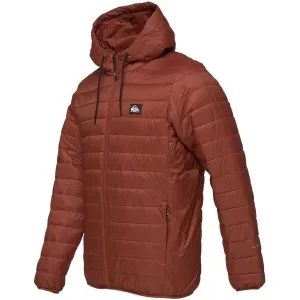 Quiksilver SCALY HOOD Pánska bunda, oranžová, veľkosť