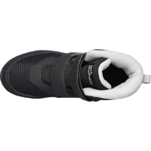 Jack Wolfskin POLAR BEAR-B TEXAPORE MID VC J Detská zimná obuv, čierna, veľkosť