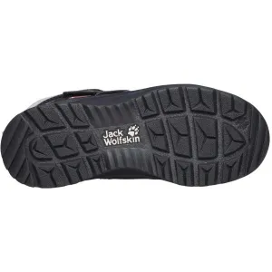 Jack Wolfskin POLAR BEAR-B TEXAPORE MID VC J Detská zimná obuv, čierna, veľkosť