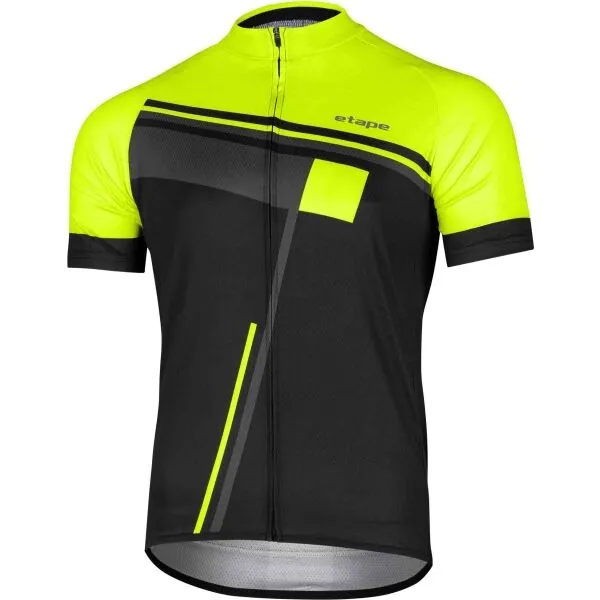 Etape CUBE Pánsky cyklistický dres, čierna, veľkosť