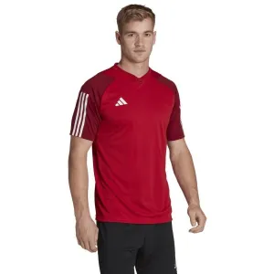 adidas TIRO 23 JSY Pánsky futbalový dres, červená, veľkosť