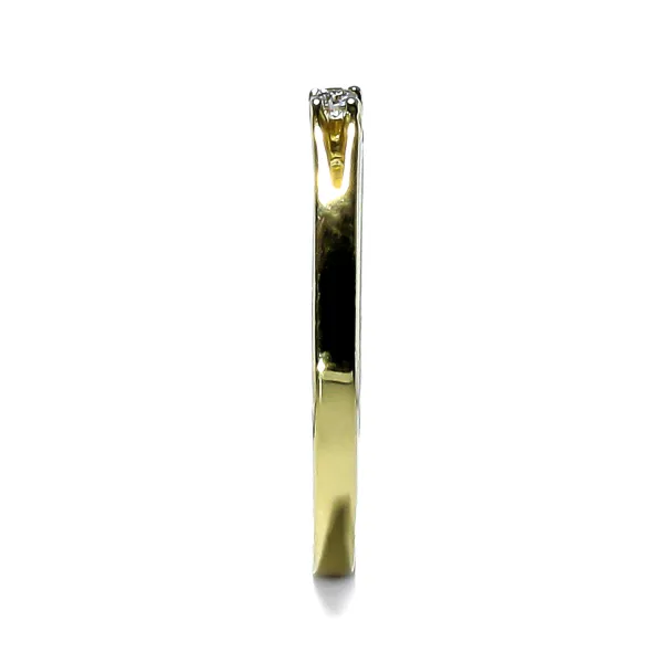 Blink-Blink Zlatý zásnubný prsteň s diamantom 0.03 ct1182ZDG