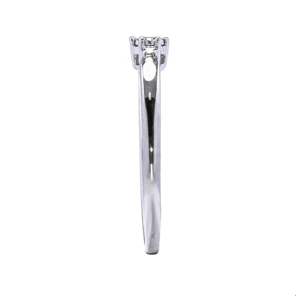 Blink-Blink Zásnubný prsteň z bieleho zlata s diamantom 0.02 ct1181BDG