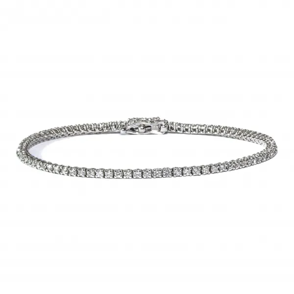 Blink-Blink Luxusný náramok z bieleho zlata s diamantmi 1.27 ct6210BDRb