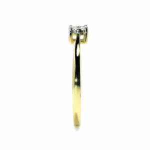 Blink-Blink Zlatý diamantový prstienok 0.08 ct1446ZDG
