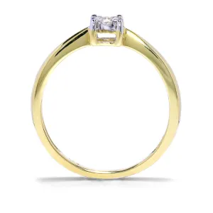 Blink-Blink Zlatý diamantový prstienok 0.08 ct1446ZDG