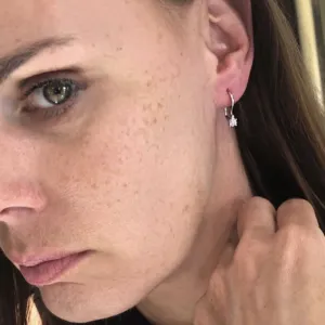 Blink-Blink Diamantové náušnice z bieleho zlata 0.09 ct3240BDG