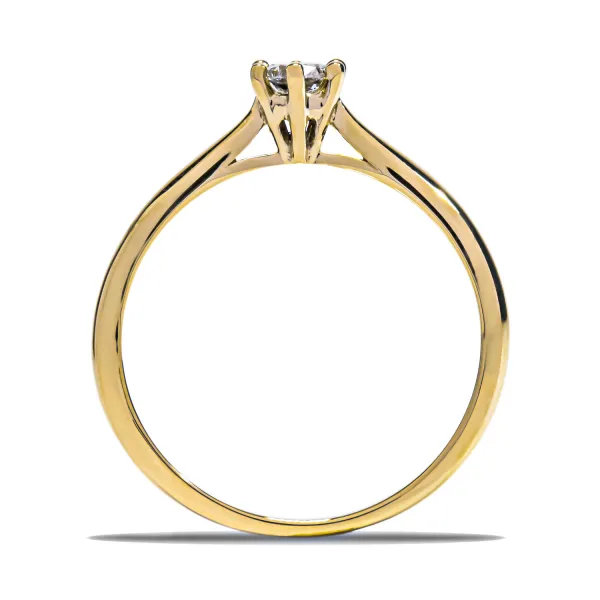 Blink-Blink Nadčasový diamantový prsteň 0.15 ct1015ZDG-2