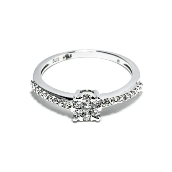 Blink-Blink Očarujúci prsteň s diamantmi 0.24 ct1558BDG