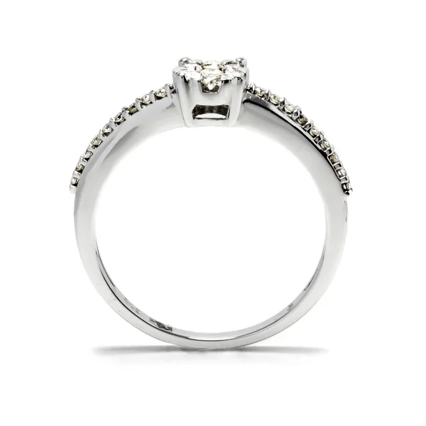 Blink-Blink Očarujúci prsteň s diamantmi 0.24 ct1558BDG