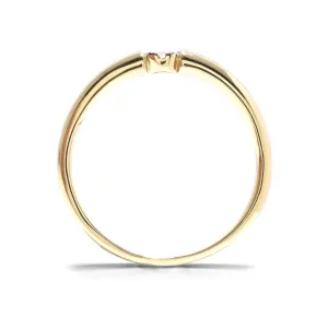 Blink-Blink Zlatý zásnubný prsteň s diamantmi 0.06 ct1302ZDG