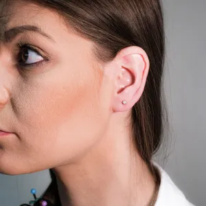 Blink-Blink Očarujúce diamantové náušnice zo žltého zlata 0.20 ct3020ZDG