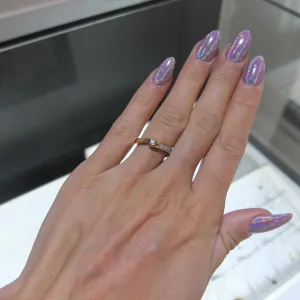 Blink-Blink Zásnubný prsteň zo žltého zlata s diamantom 0.12 ct1334ZDG