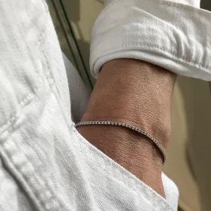 Blink-Blink Luxusný náramok z bieleho zlata s diamantmi 1.27 ct6210BDRb
