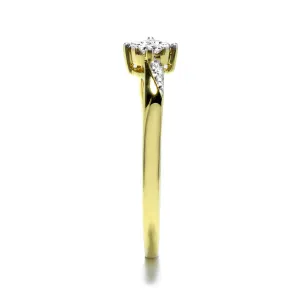 Blink-Blink Diamantový prsteň zo žltého zlata 0.07 ct1424ZDG*