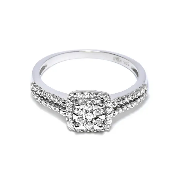 Blink-Blink Luxusný diamantový prsteň zlatý 0.36 ct1560BDG