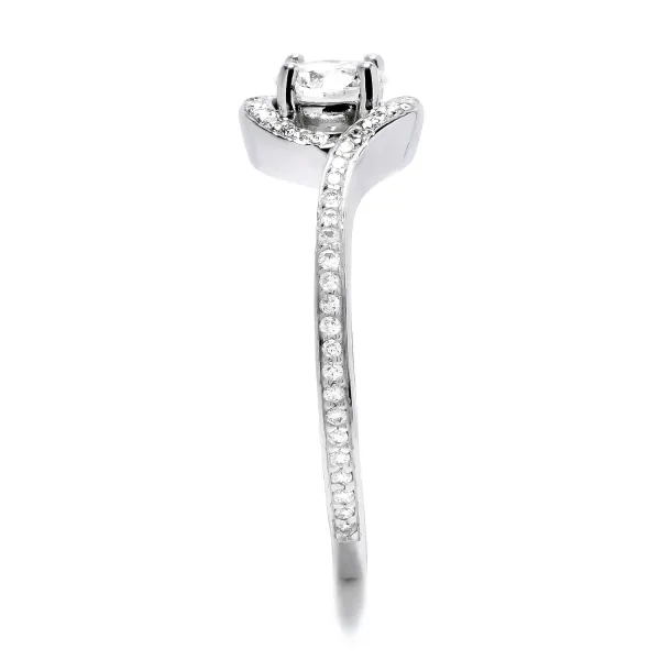 Blink-Blink Prsteň z bieleho zlata s diamantmi 0.75 ct1878BDZS