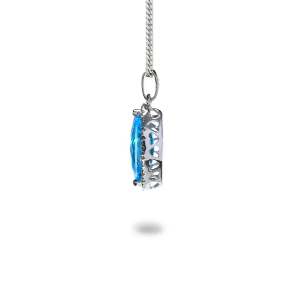 Blink-Blink Výnimočný diamantový prívesok s Topásom4228BToG