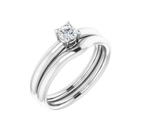 Blink-Blink Výnimočný prsteň s diamantom 0.50 ct1230BDS