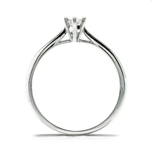 Blink-Blink Zásnubný prsteň z bieleho zlata s diamantom 0.20 ct1020BDG-2