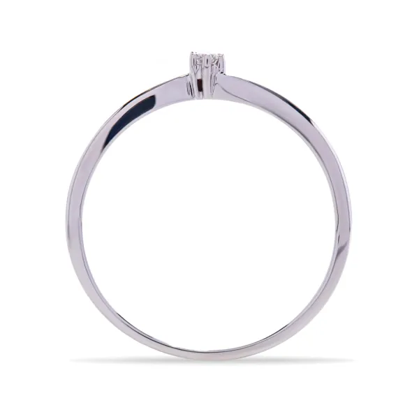 Blink-Blink Jemný prsteň s diamantom 0.03 ct1168BDG