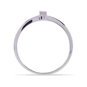 Blink-Blink Jemný prsteň s diamantom 0.03 ct1168BDG
