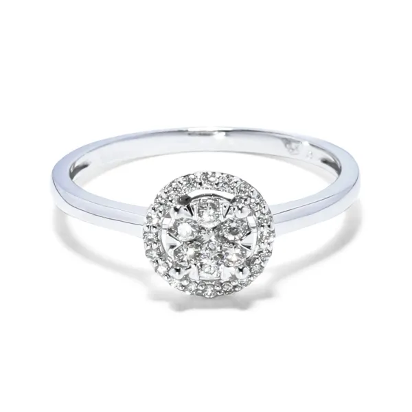 Blink-Blink Elegantný diamantový prsteň 0.24 ct1520BDG