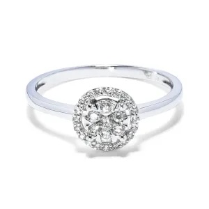 Blink-Blink Elegantný diamantový prsteň 0.24 ct1520BDG