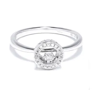 Blink-Blink Elegantný diamantový prsteň 0.15 ct1660BDA