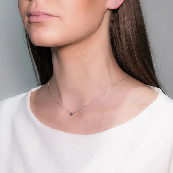 Blink-Blink Diamantový prívesok z bieleho zlata 0.04 ct4024BDG
